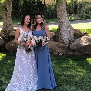 Beautiful periwinkle dress!